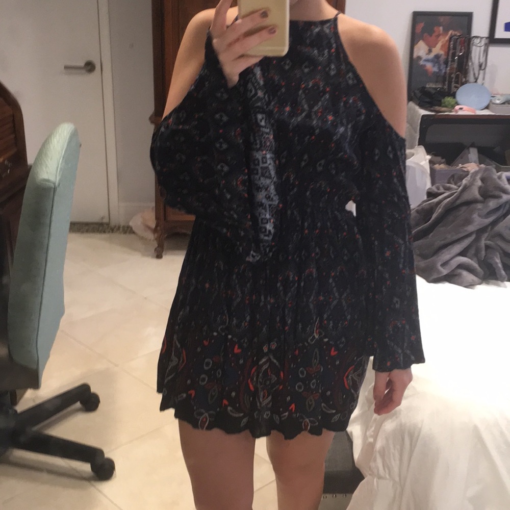 Abercrombie Shoulderless Skater Dress